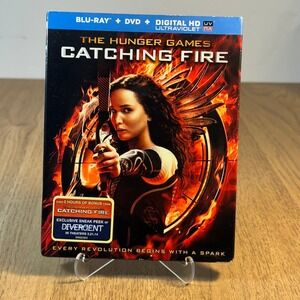 Lionsgate Hunger Games Catching Fire Blu-ray DVD Combo Slipcover Jennifer